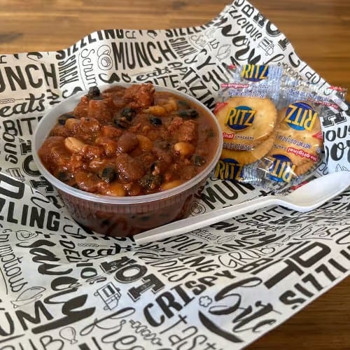 Steak and Bacon Chili (GF).